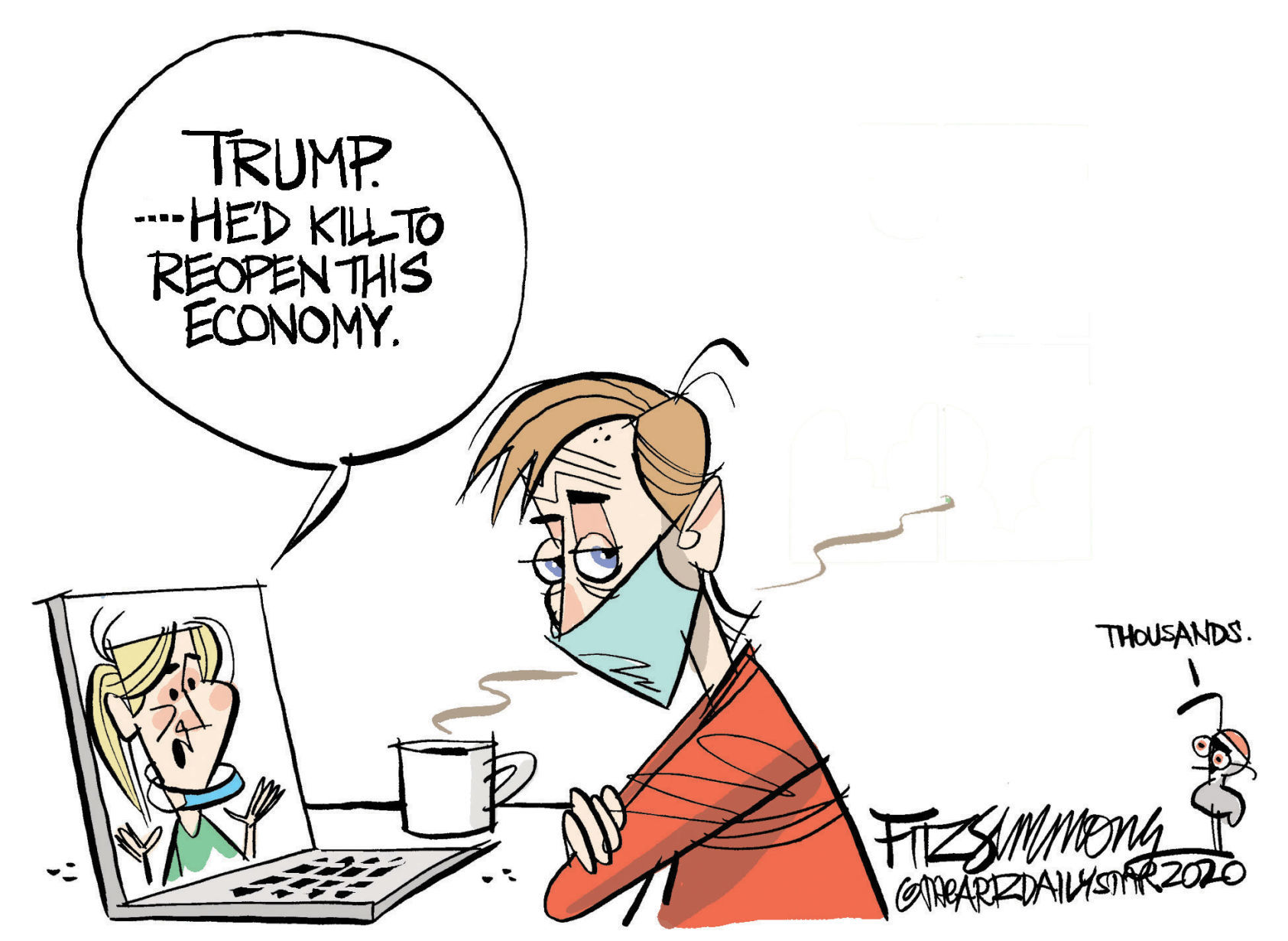 Daily Fitz Cartoon: Murder